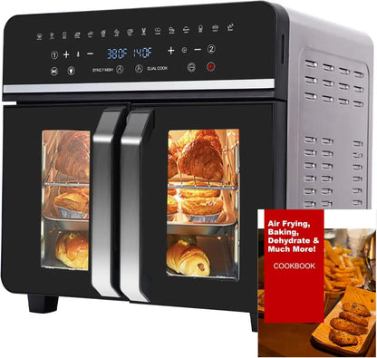 Dual-zone air fryer