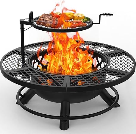 2in1 Fire pit grill