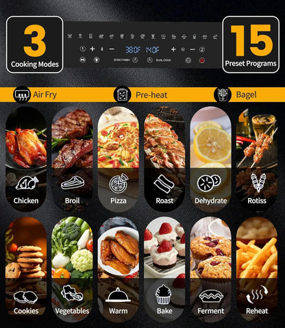 Dual-zone air fryer