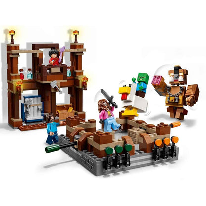 LEGO Minecraft Woodland Mansion Fighting Ring Gamer Toy with Mob Figures 21272 Building Blocks Toys for 10+ Gift for Boys and Girls